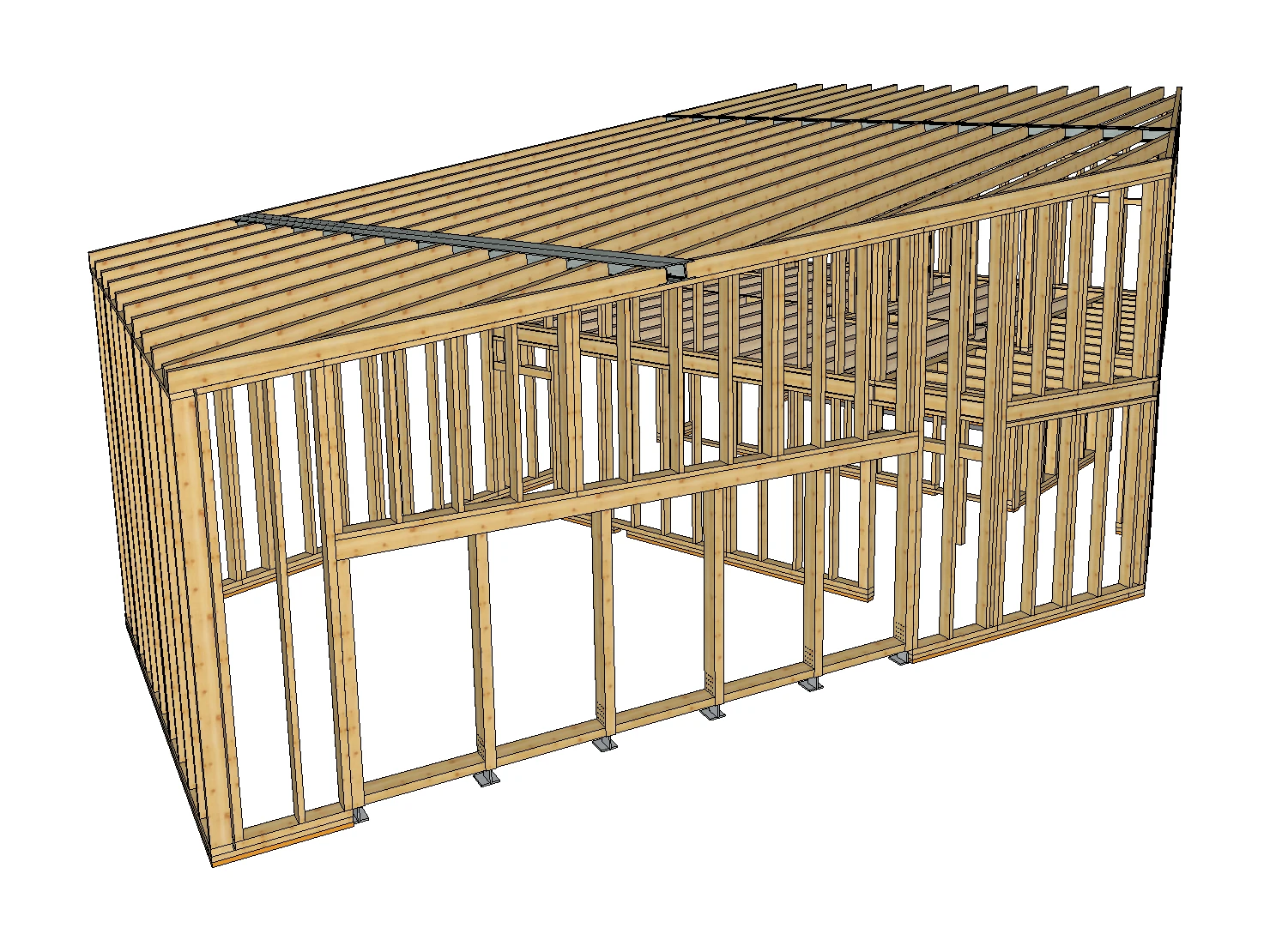 3D-Planung Rückseite