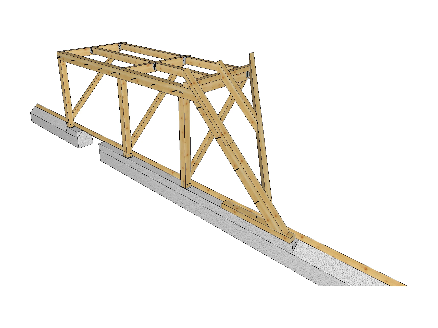 3D-Planung Anbau Bereich