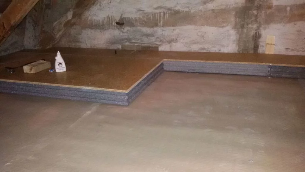 Dachbodendämmung Projekt
