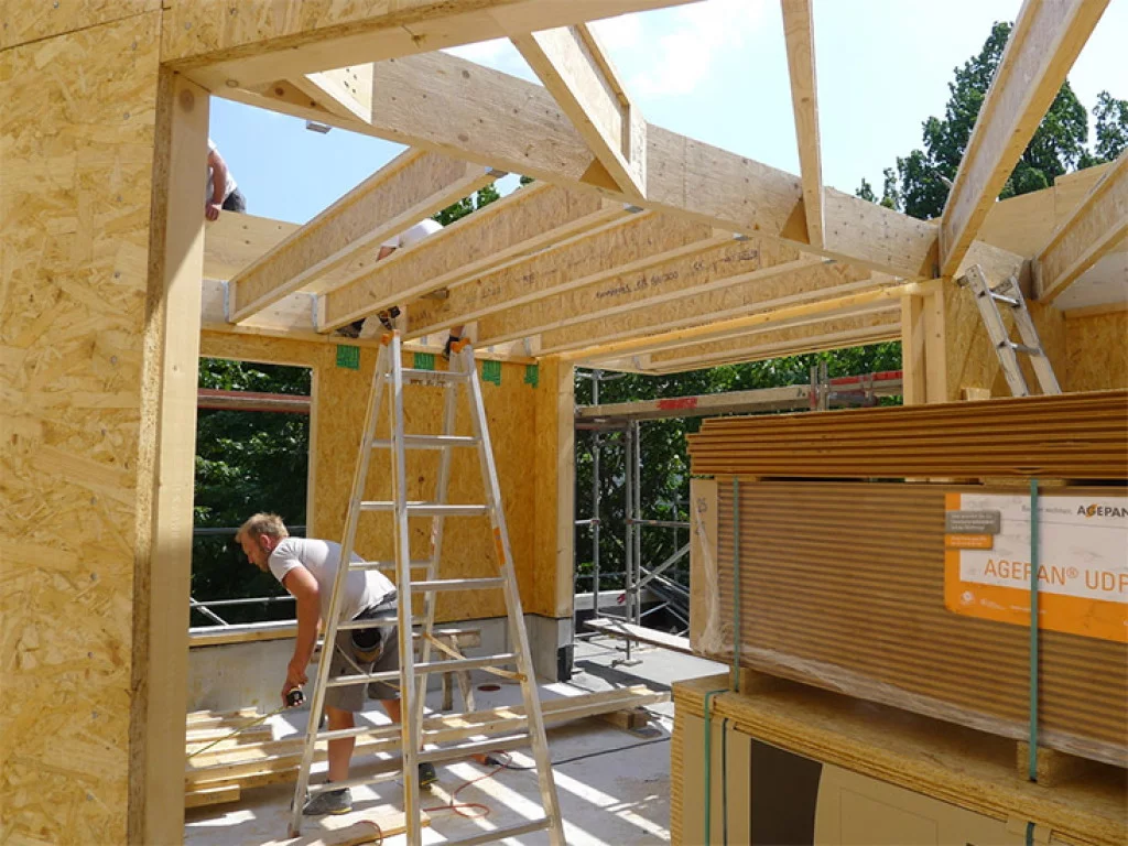 Holzrahmenbau Projekt