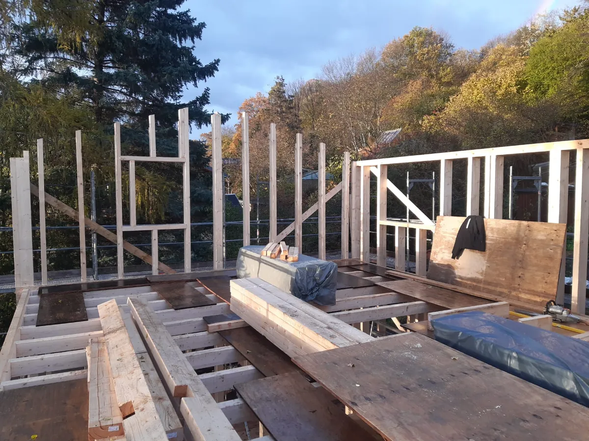 Holzrahmenbau Projekt
