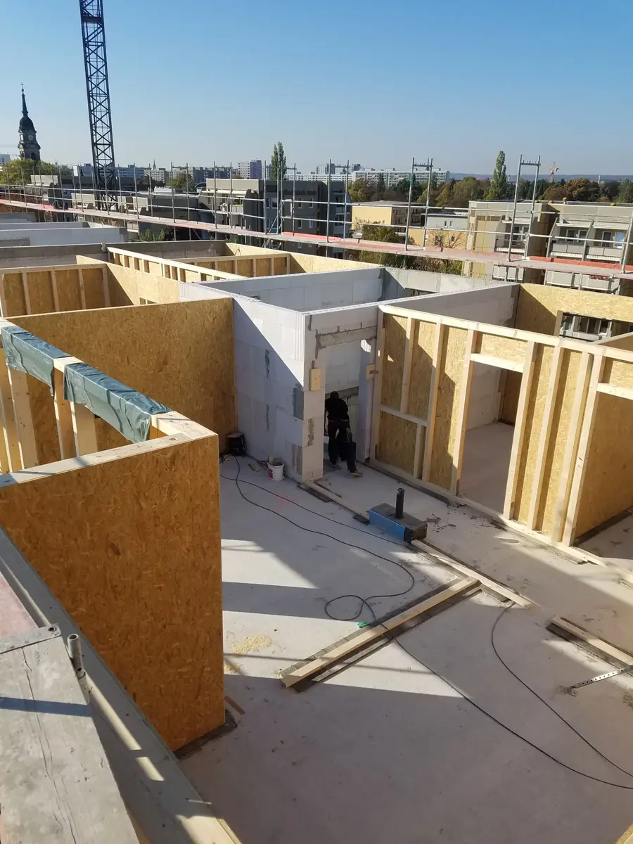 Holzrahmenbau Projekt