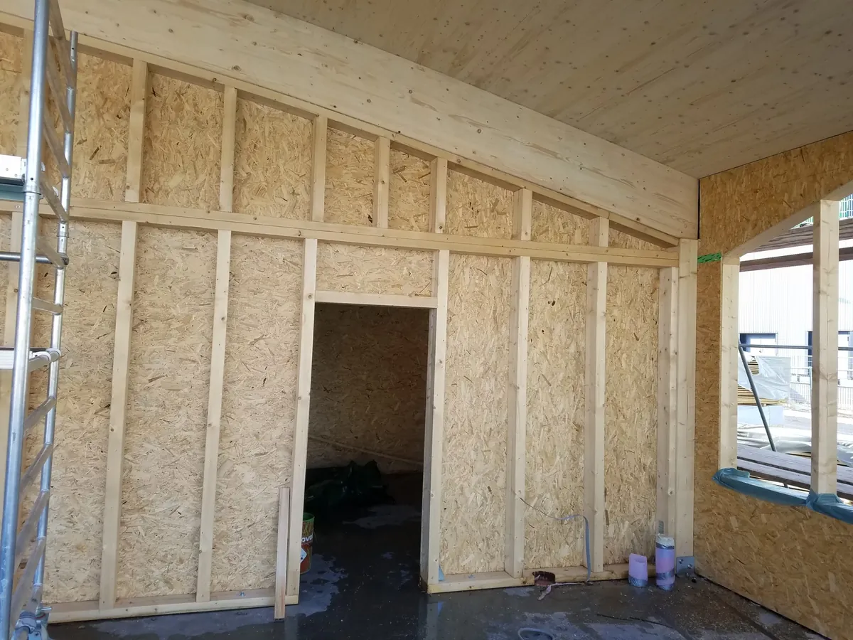 Holzrahmenbau Projekt