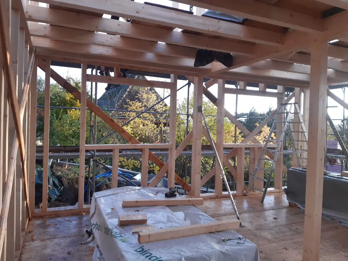 Holzrahmenbau Projekt