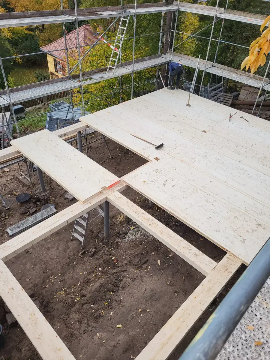 Holzrahmenbau Projekt
