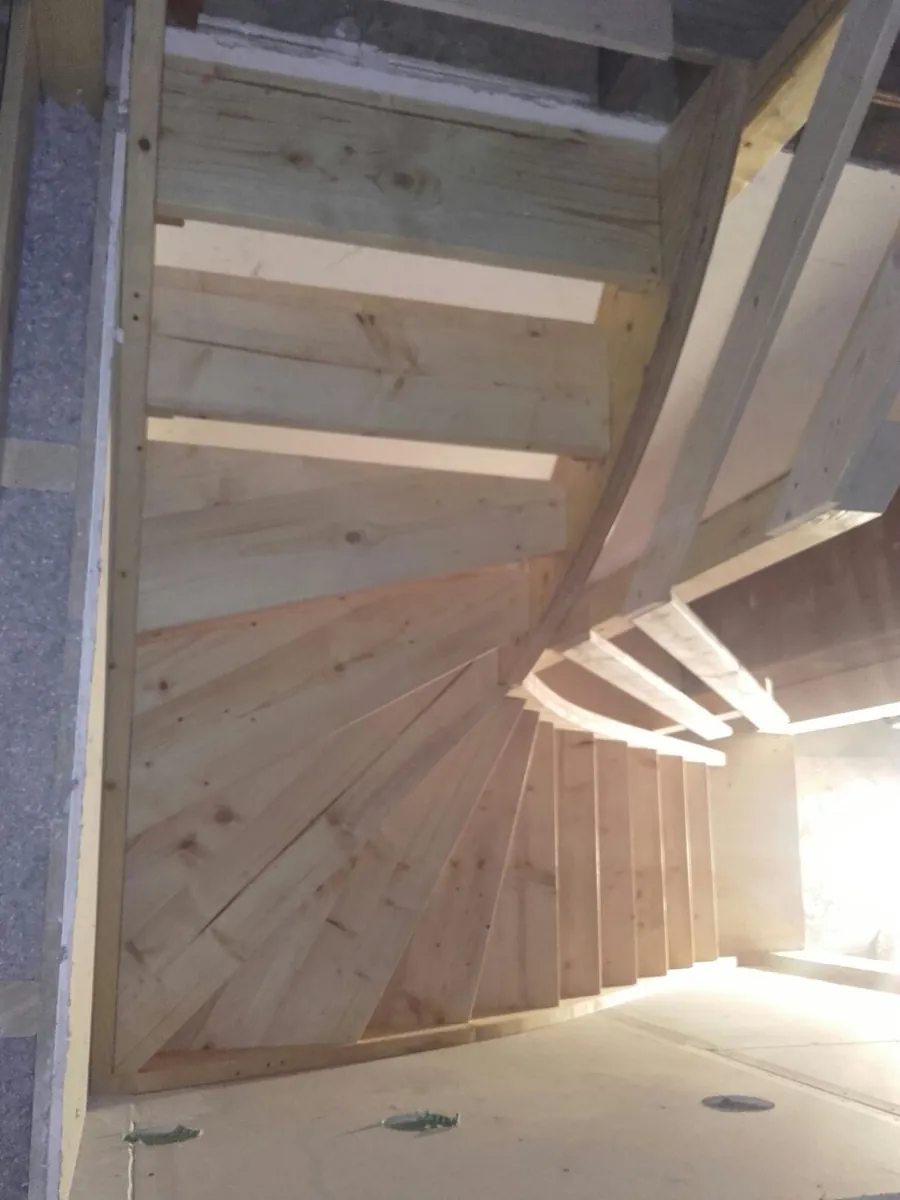 Innenausbau & einfache Treppen Projekt