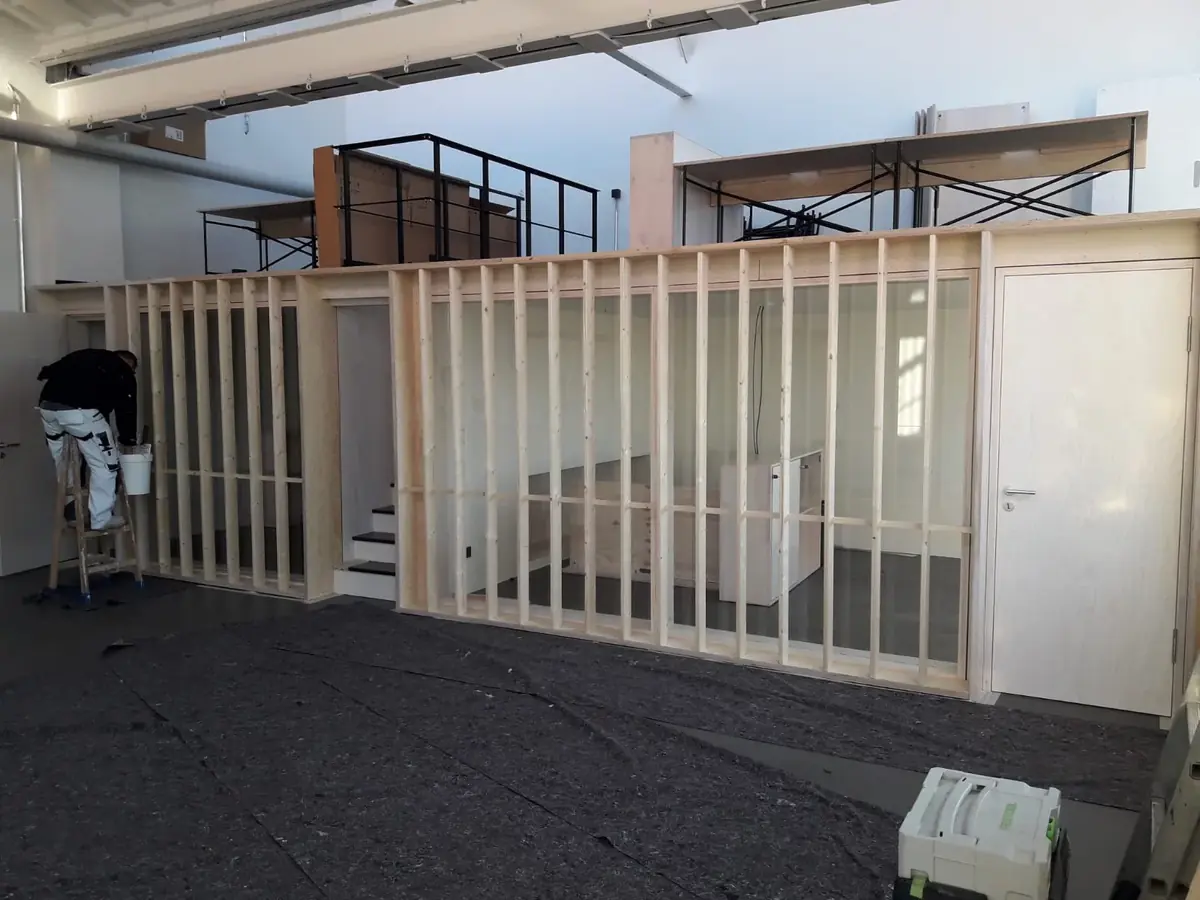 Innenausbau & einfache Treppen Projekt