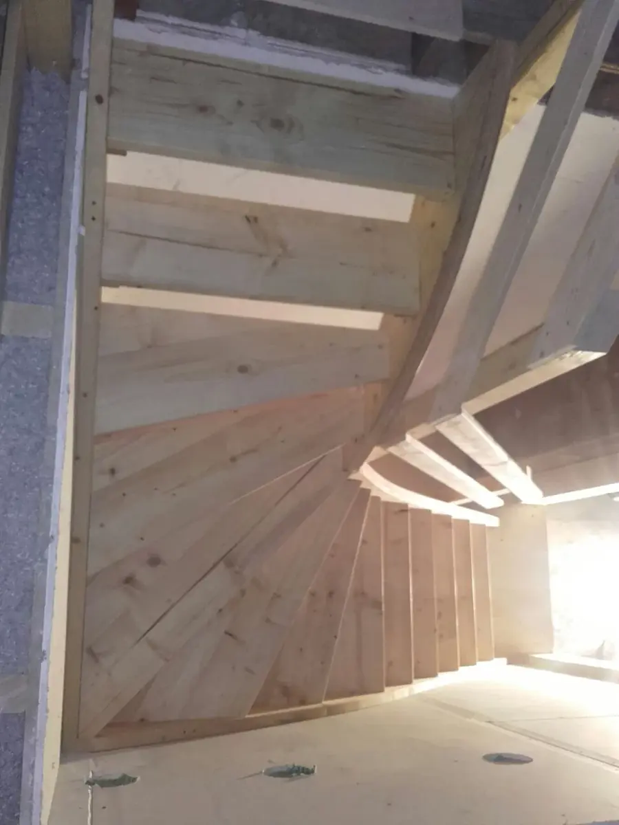 Innenausbau & einfache Treppen Projekt