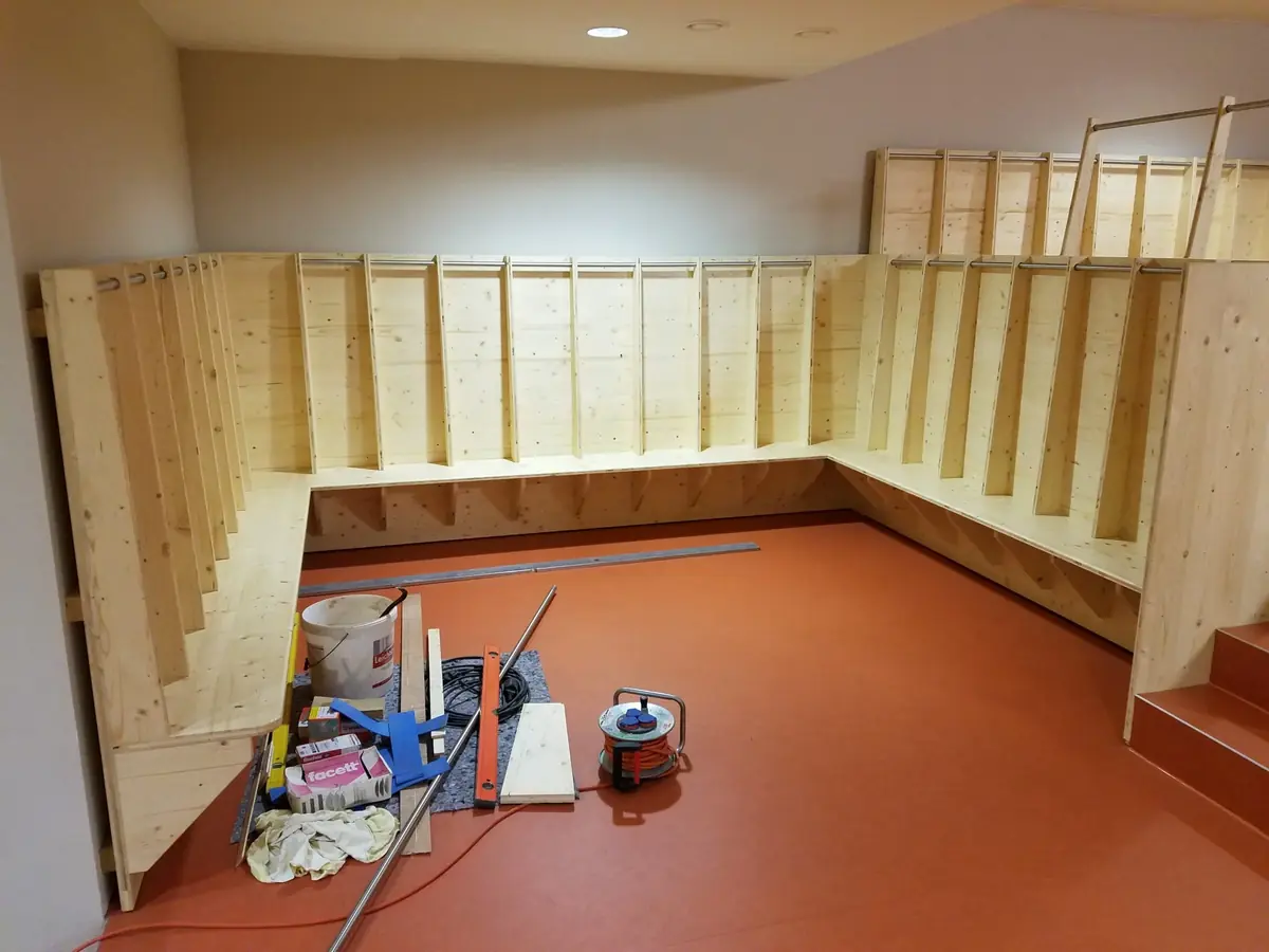 Innenausbau & einfache Treppen Projekt